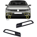 VW Passat B8 2015-2018 Front Bumper Fog Lamp Grill - Left Side RHD
