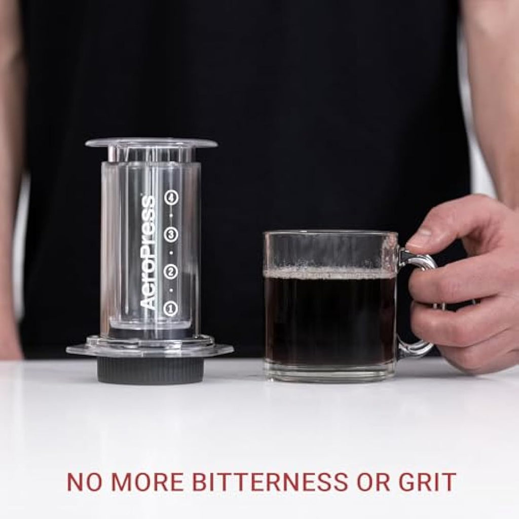 AeroPress Flow Control Filter Cap – No Drip Espresso Crema Attachment
