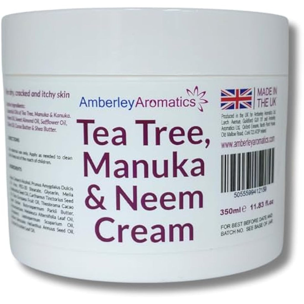 Tea Tree, Manuka & Neem Cream | Natural Antiseptic - 350ml