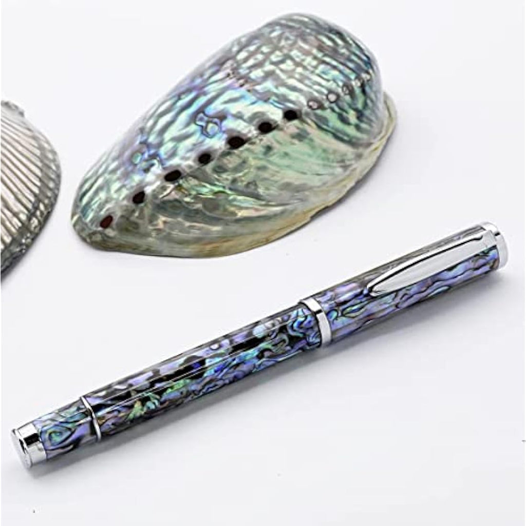 LACHIEVA LUX Abalone Sea Shell Rollerball Pen – Luxury Writing Gift