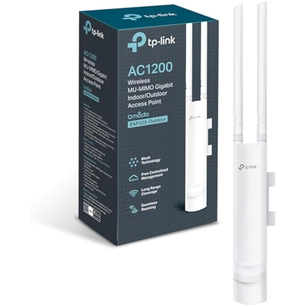 TP-Link EAP225-Outdoor AC1200 Wireless Access Point | Omada Mesh