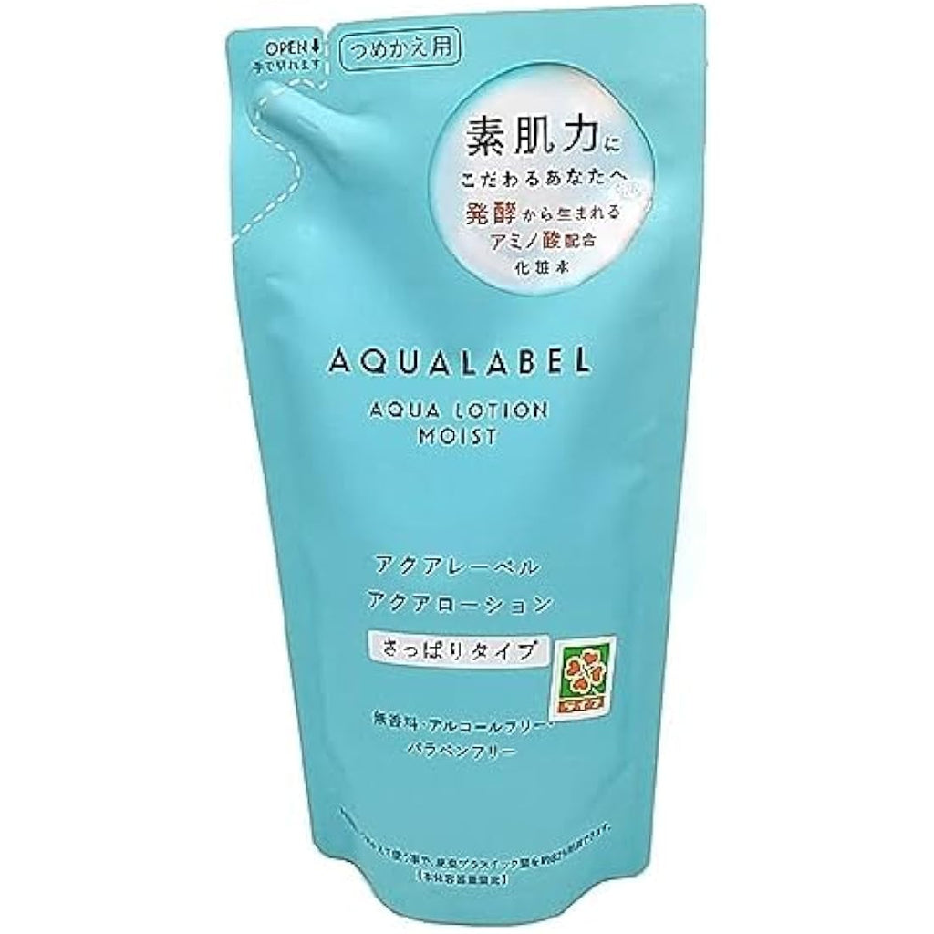 Aqualabel Aqua Lotion Moist - Hydrating Japanese Skincare Refill 220ml