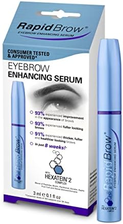 RapidBrow Eyebrow Enhancing Serum | Hexatein 2 Complex - 3 ml