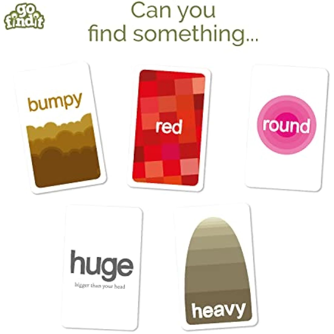 gofindit too Outdoor Nature Scavenger Hunt Card Game for Kids & Families
