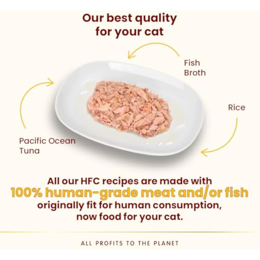 Almo Nature HFC Natural Wet Cat Food – Pacific Tuna – 70g (Pack of 24)