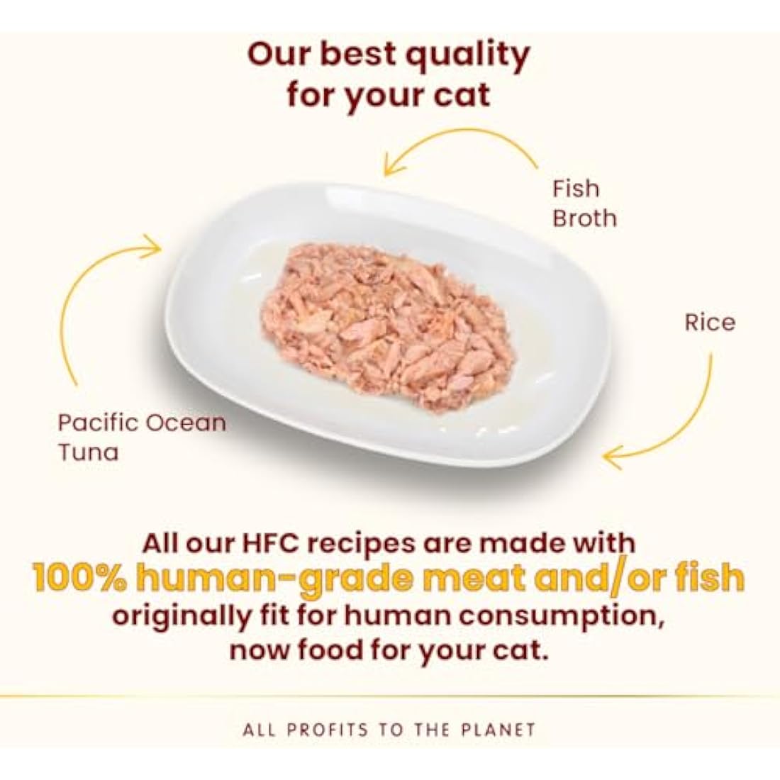 Almo Nature HFC Natural Wet Cat Food – Pacific Tuna – 70g (Pack of 24)