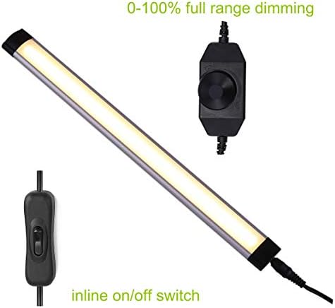 LED Under Cabinet Kitchen Lights – Dimmable Warm White 6 Pack