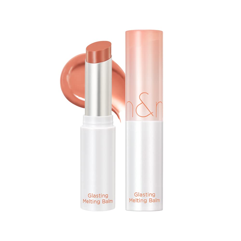 rom&nd Glasting Melting Balm – Vegan Hydrating Tinted Lip Balm (01 Coco Nude)