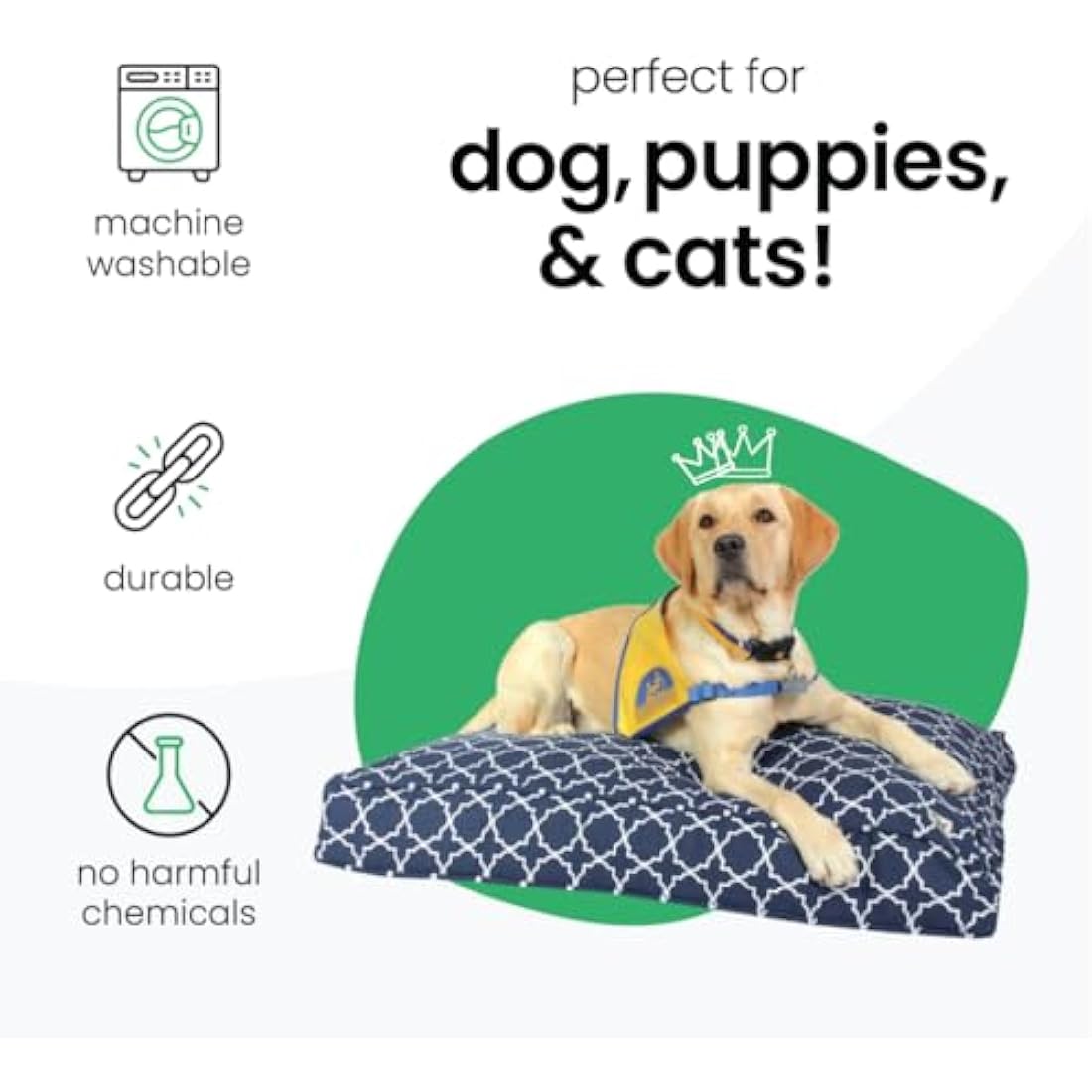 Molly Mutt Small Dog Bed Cover | 100% Cotton | Romeo & Juliet Print