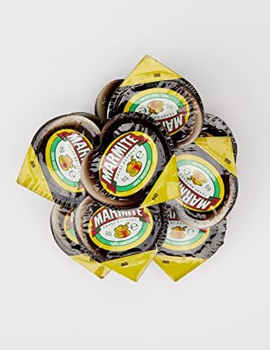 Marmite Yeast Extract Vegan Spread - 100 x 8g Heart-Shaped Portions