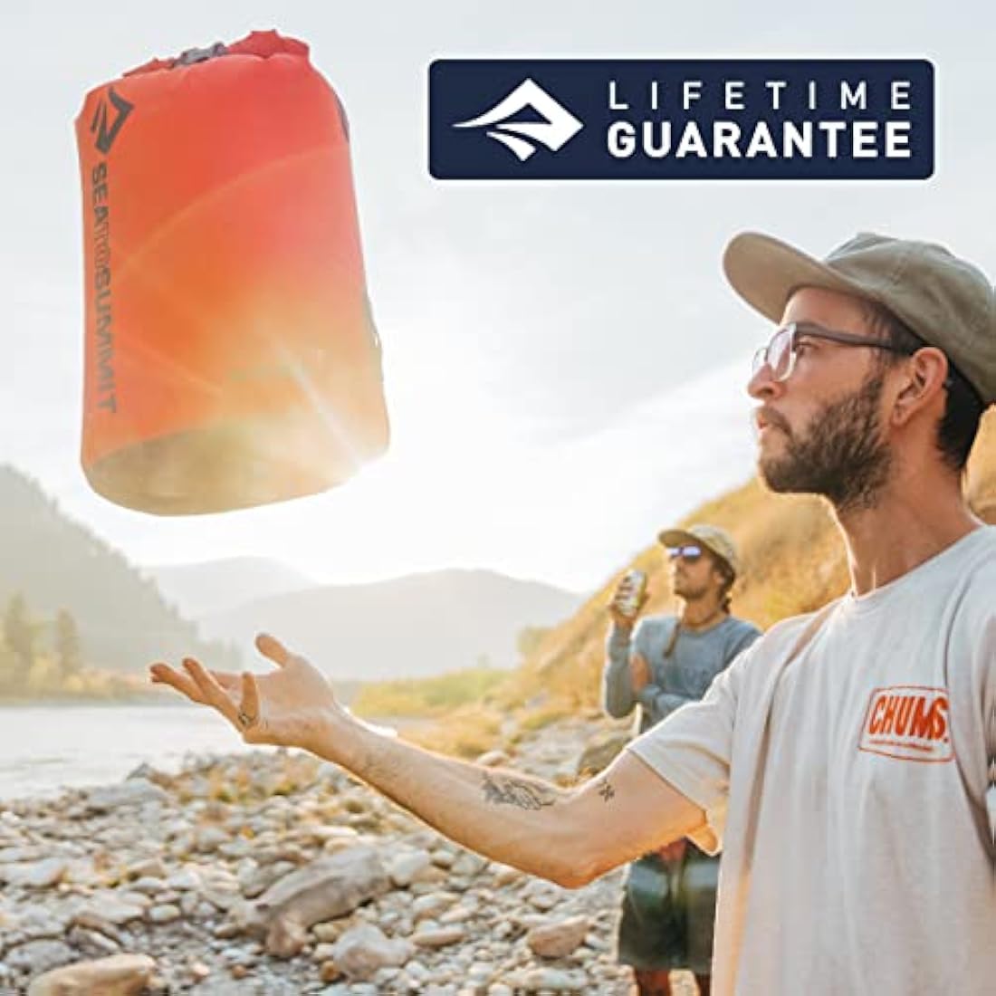Sea to Summit Big River Dry Bag – 8L Waterproof Storage Bag, Yellow