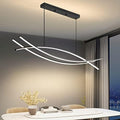 Mikeru 100CM Modern LED Pendant Light | Dimmable Minimalist Chandelier