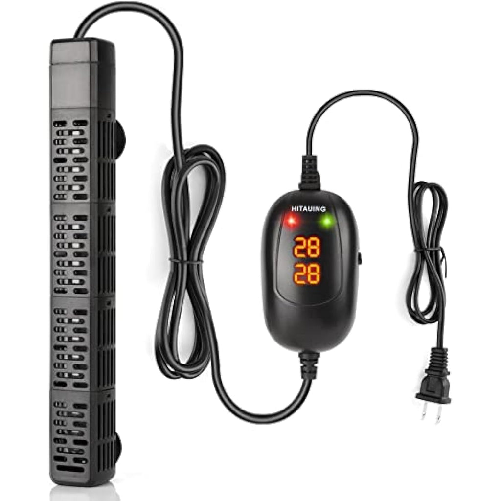 HiTauing Submersible Aquarium Heater | Digital Quartz Fish Tank Heater