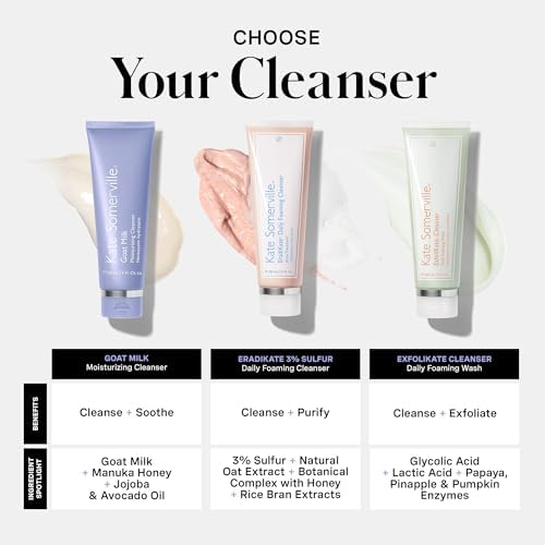 Kate Somerville Goat Milk Cleanser – Gentle Hydrating Face Wash