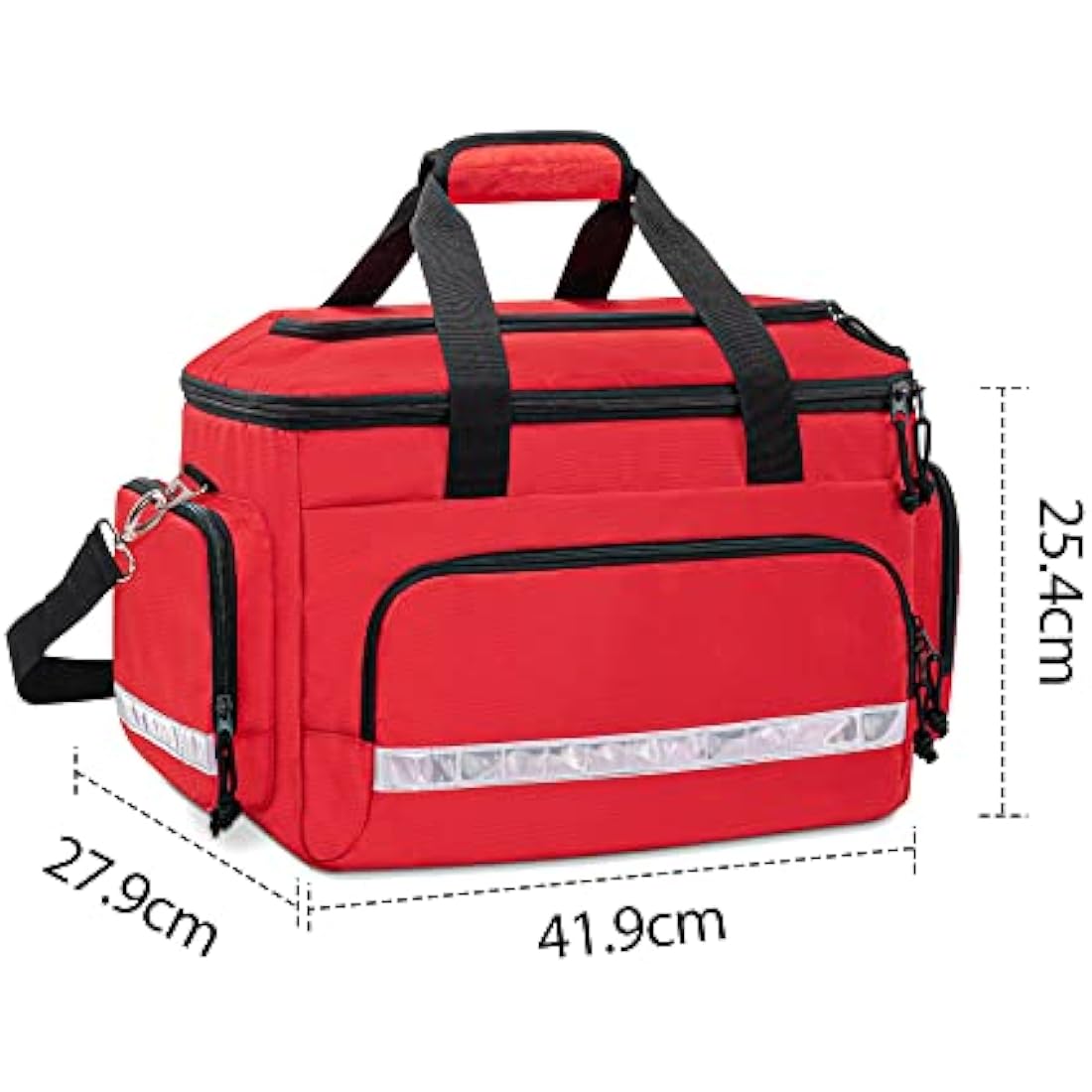 Damero First Responder Bag | EMT Trauma Medical Bag with Dividers