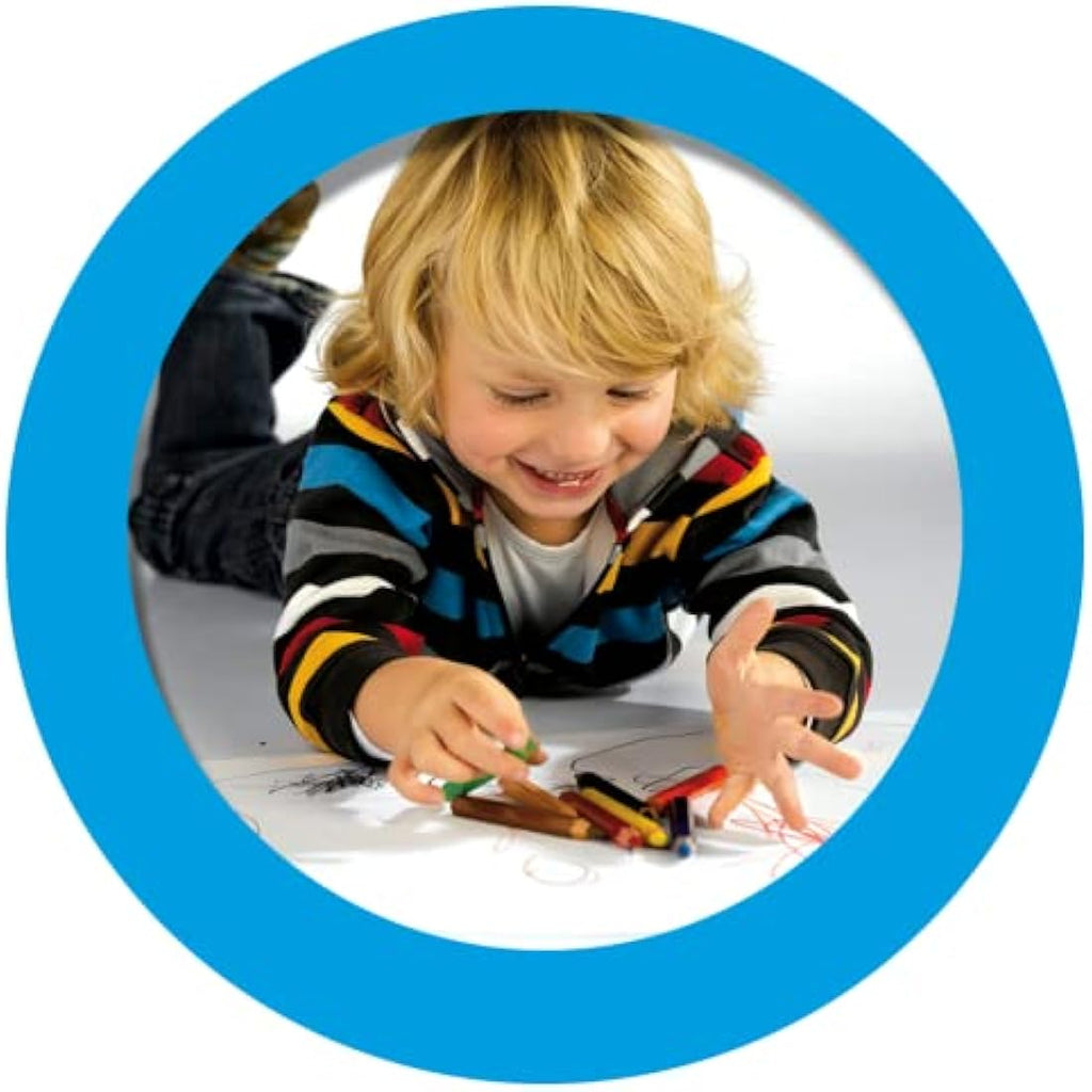 SES Creative My First Coloured Pencils – Kids Art Drawing Set (12 Pack)
