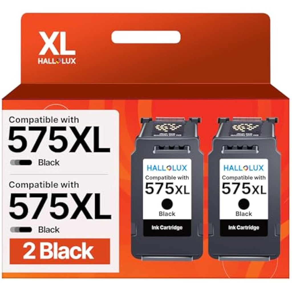 HALLOLUX PG-575XL CL-576XL Ink Cartridges for Canon PIXMA TS3550i