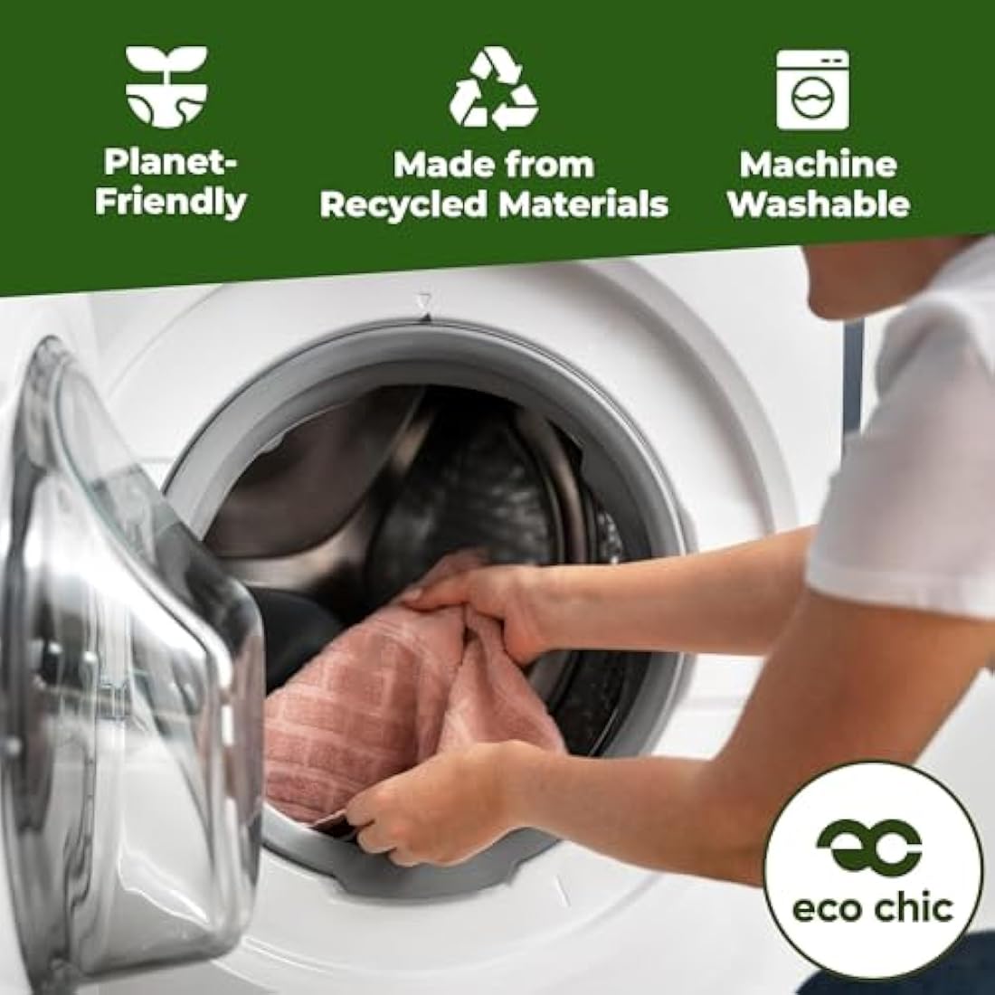 Eco Chic Collapsible Shopping Trolley | 25L Recycled Grocery Bag