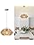 Jolof Store Rattan Pendant Light – Woven Boho Farmhouse Chandelier