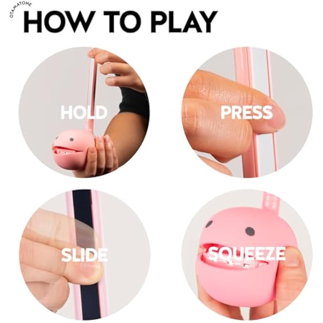 Otamatone Regular Strawberry - Japanese Electronic Musical Instrument