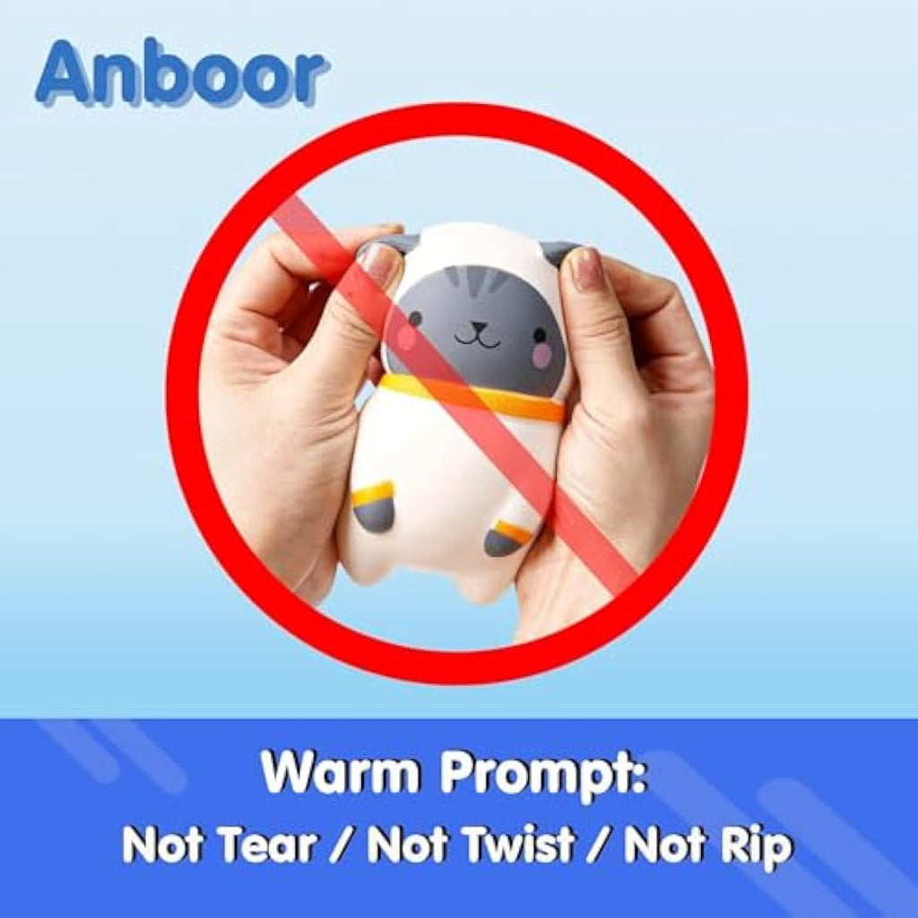 Anboor Cat Squishy – Kawaii Scented Slow Rising Stress Relief Toy