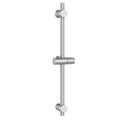 SAMODRA 66cm Shower Riser Rail | Brushed Nickel Stainless Steel Slider