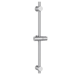 SAMODRA 66cm Shower Riser Rail | Brushed Nickel Stainless Steel Slider