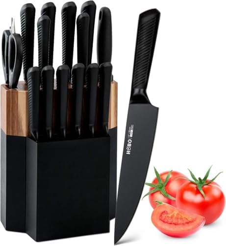 15-Piece Kitchen Knife Set | High Carbon Stainless Steel