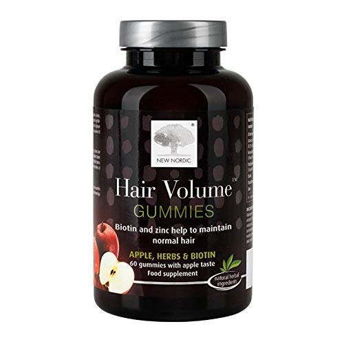 New Nordic Hair Volume Gummies – Hair Growth Supplement – 60 Count
