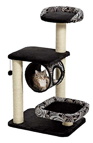 MidWest Homes 4-Tier Cat Tree | Sisal Scratching Posts & Lounging Bed