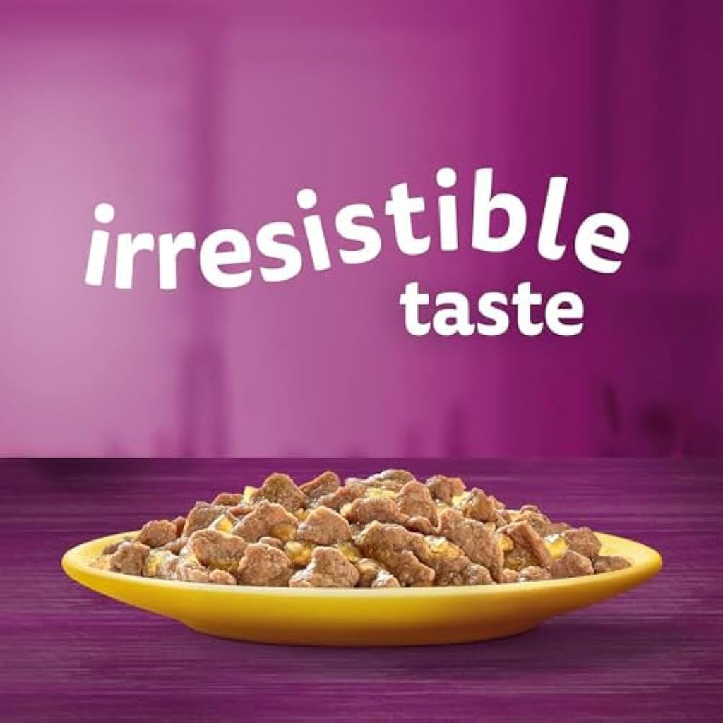 Whiskas 1+ Adult Wet Cat Food Poultry Selection in Jelly | 120 x 85g Pouches