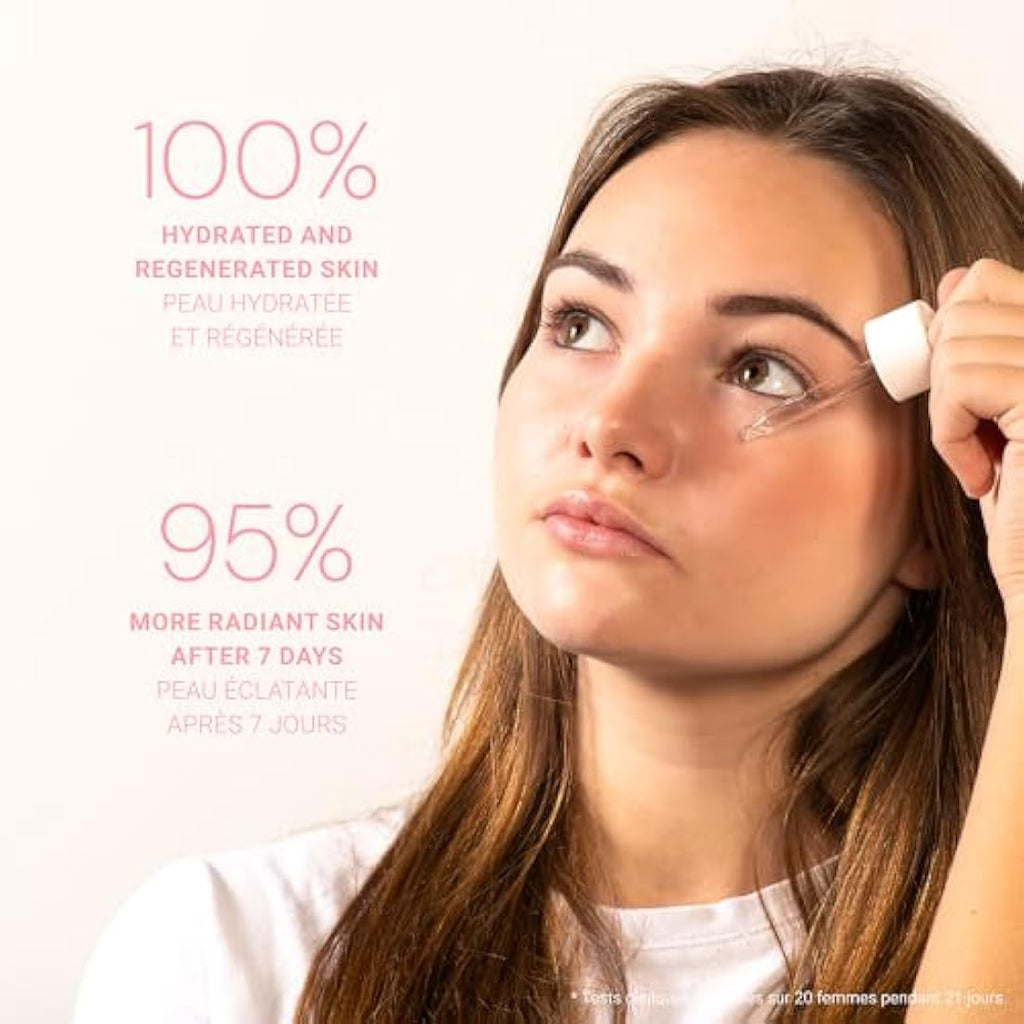 Panier des Sens Peony Face Serum – Natural Hydrating & Glow – 30ml