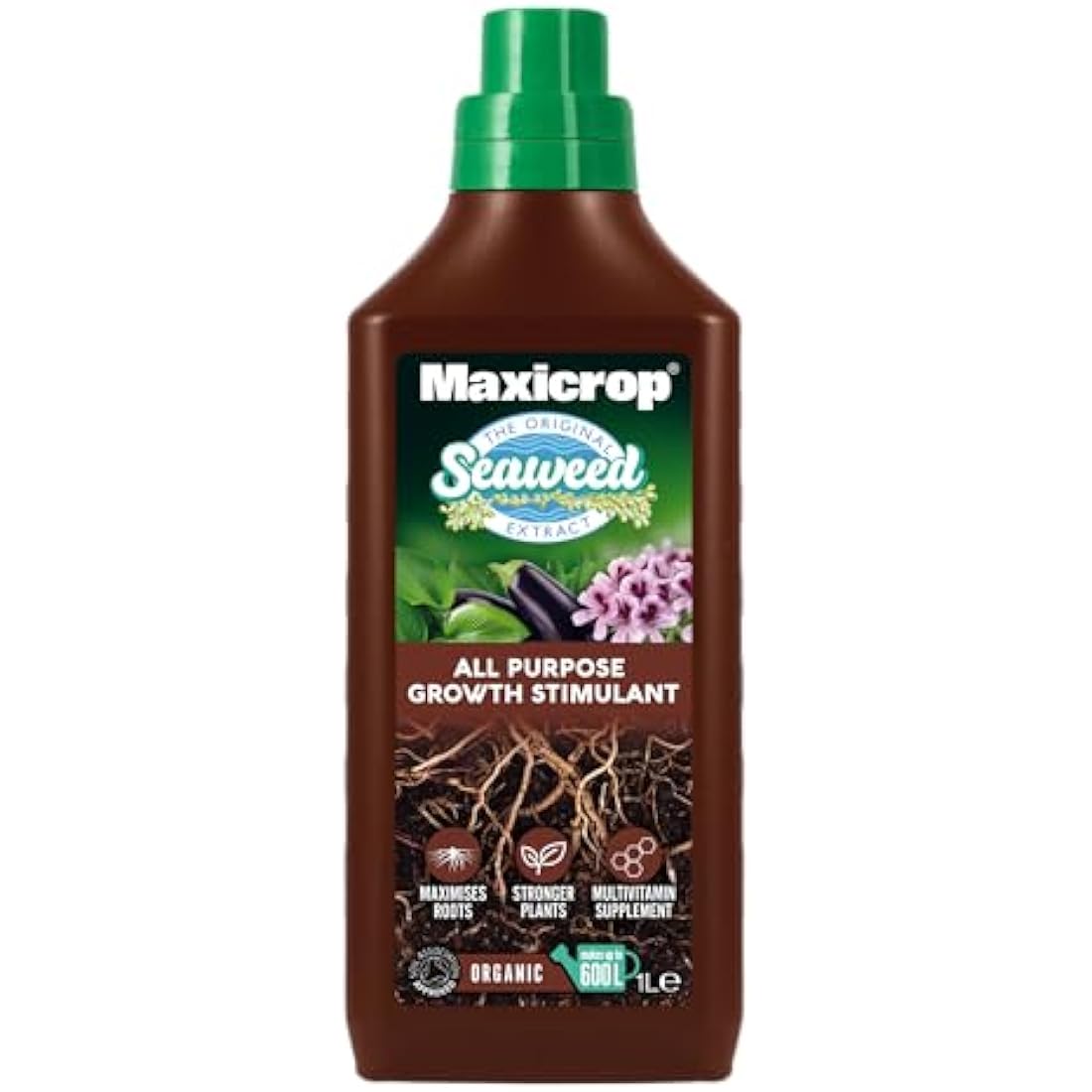 Maxicrop All Purpose Plant Growth Stimulant – 1L Organic Seaweed
