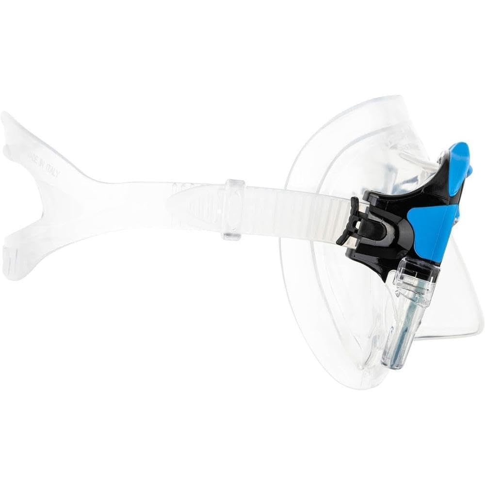 Cressi Matrix Snorkeling and Scuba Diving Mask – Low Volume, Blue