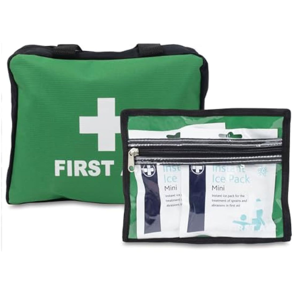 Lewis-Plast 309-Piece First Aid Kit – Survival Bag for Travel & Home