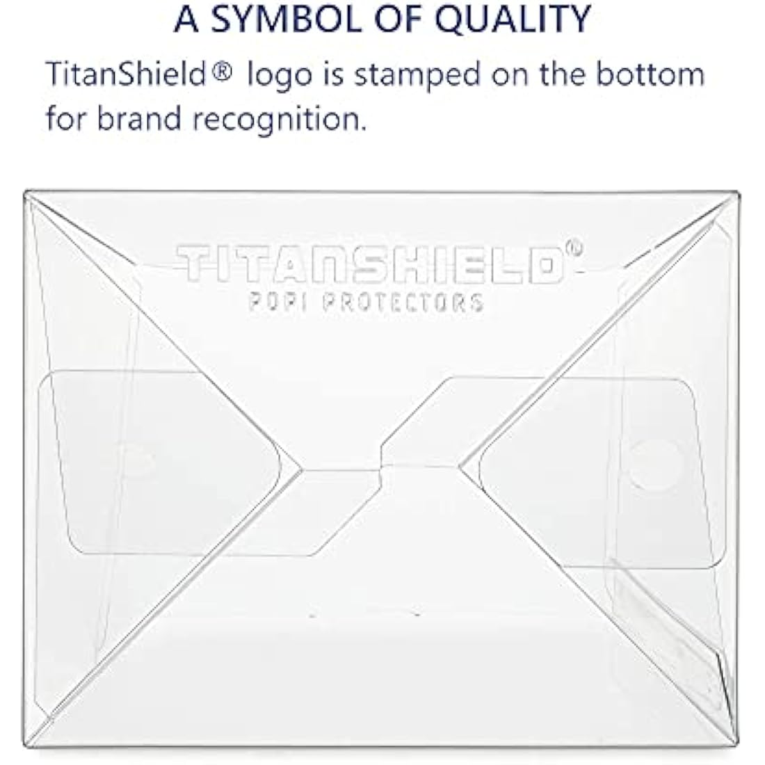 TitanShield 0.5mm Pop Protectors for 4" Funko Vinyl Figures (100 Pack)
