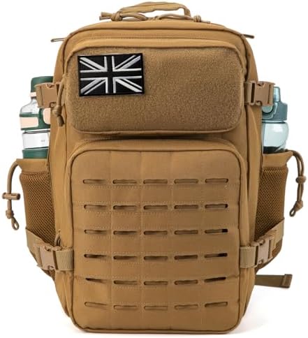 Military Tactical Backpack – Molle Hiking Rucksack 45L