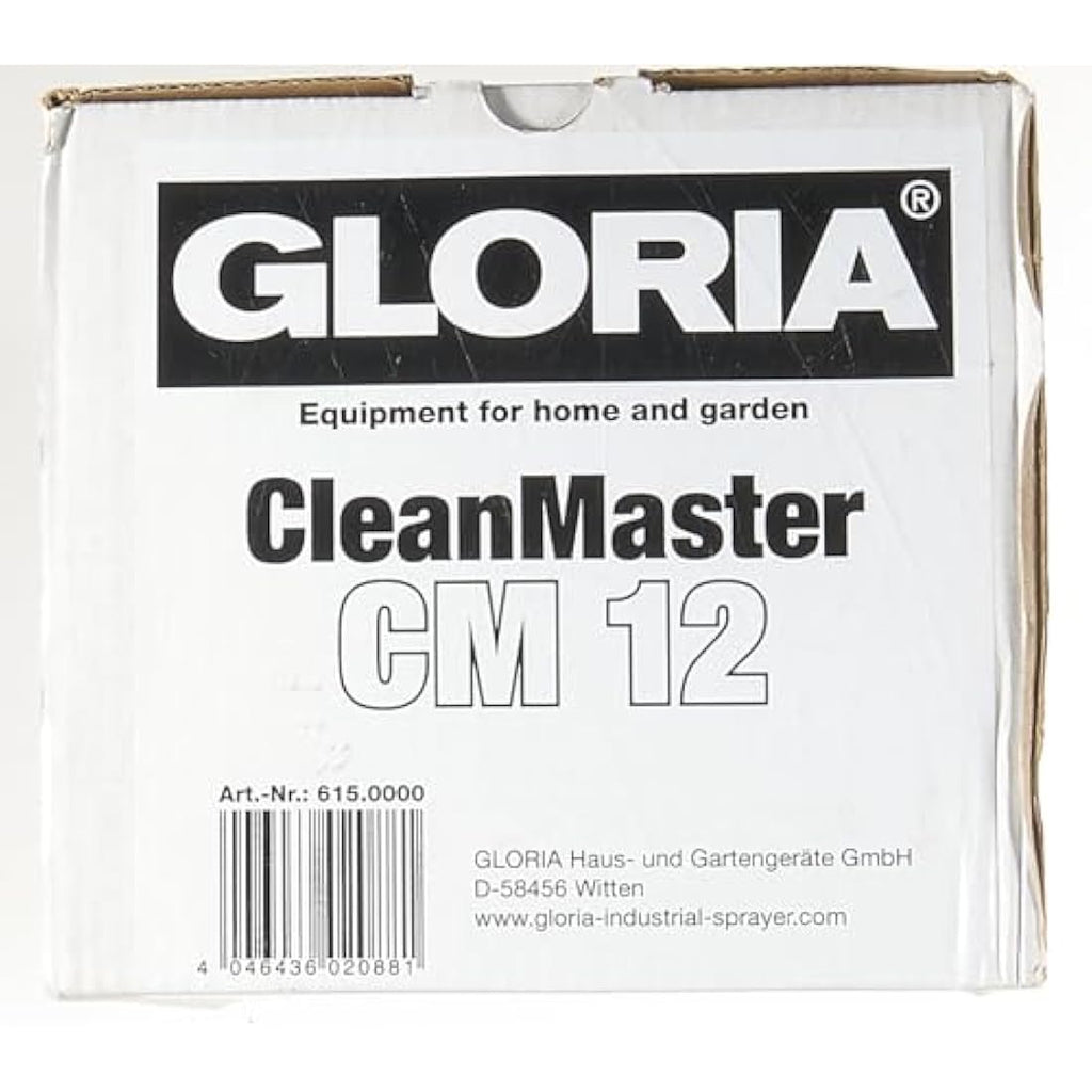 Gloria CleanMaster CM12 Hand Sprayer | 1.25L Ergonomic Pressure Sprayer