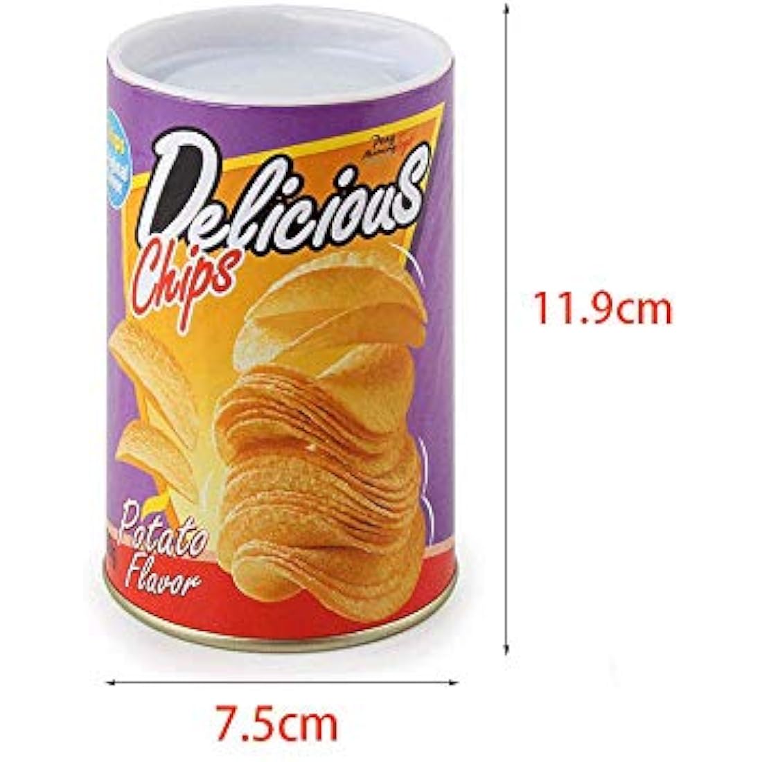 Potato Chip Snake Can Prank Toy – 2 Piece Gag Gift Set