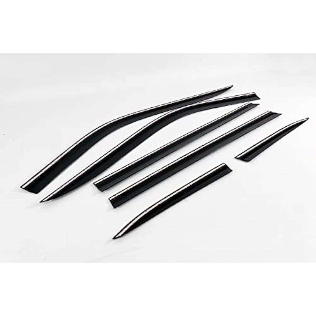 Auto Clover Wind Deflectors for Toyota Highlander 2021+ | 6-Piece Set
