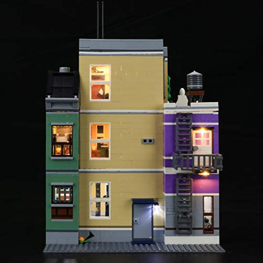 Briksmax LED Lighting Kit for LEGO 10278 Police Station | Remote Control