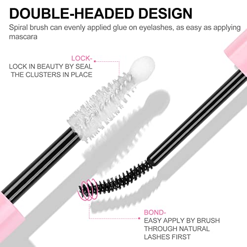 Jolof Store Lash Bond and Seal | Waterproof Cluster Eyelash Glue – 48H Hold