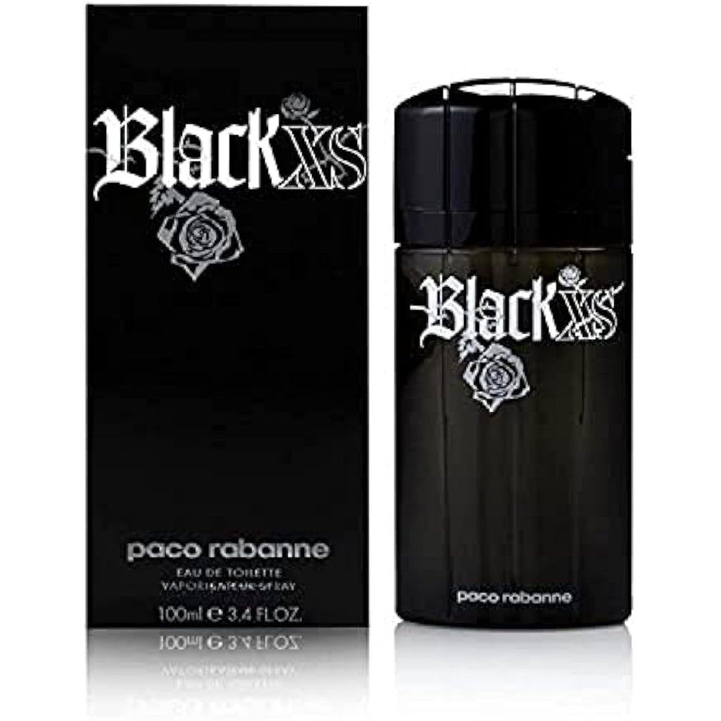 Paco Rabanne Black XS Eau de Toilette for Men – Woody Fragrance, 100ml