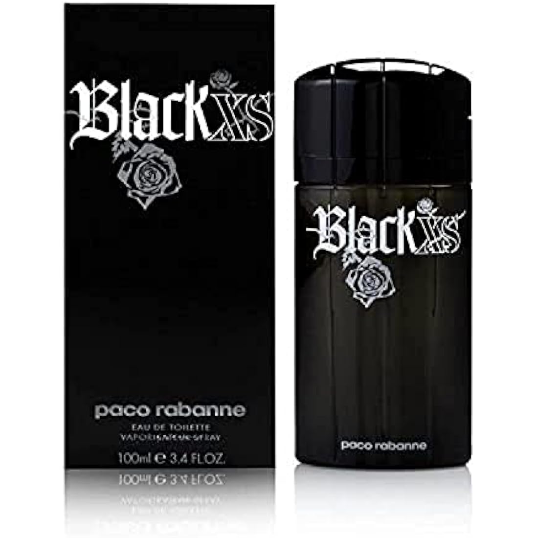 Paco Rabanne Black XS Eau de Toilette for Men – Woody Fragrance, 100ml