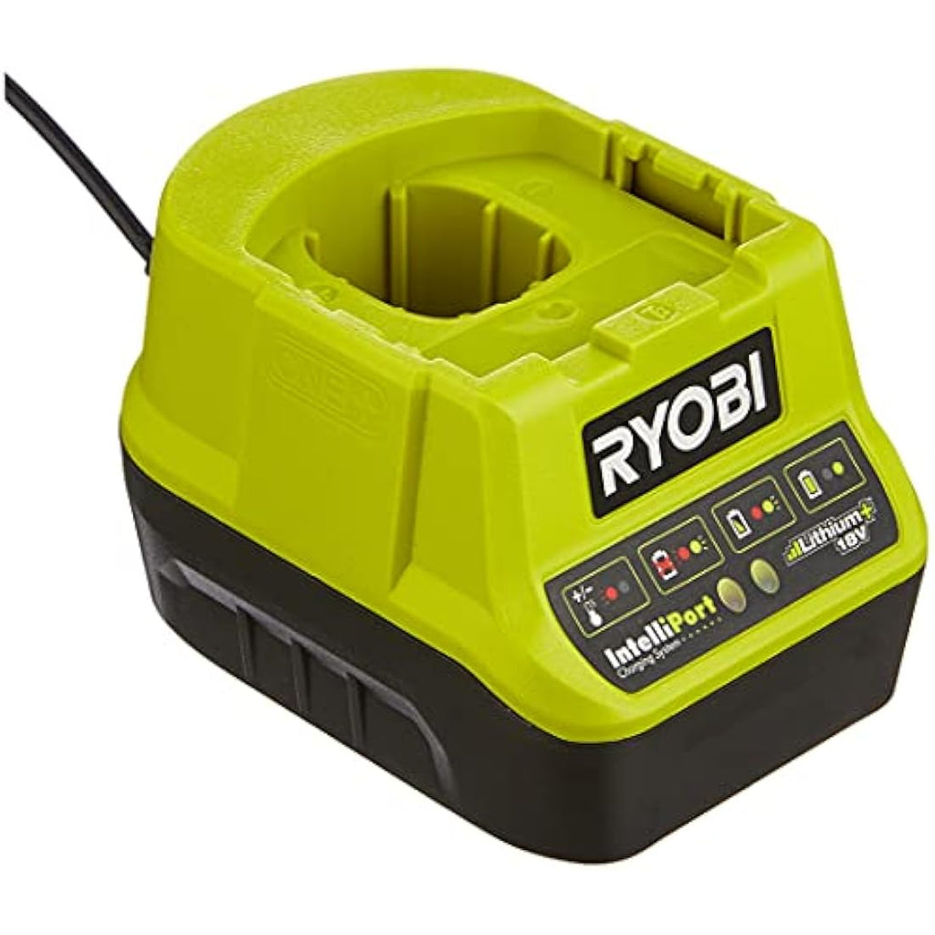 Ryobi 18V ONE+ 2.0A Lithium-Ion Battery Charger – Fast Charging RC18120
