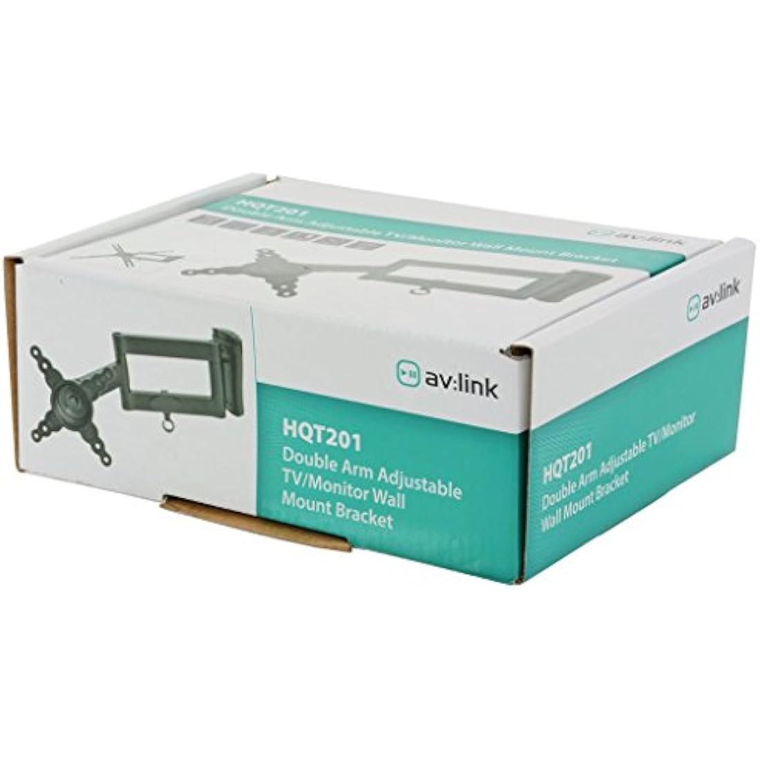 Avlink HQT201 Dual Monitor Mount – Double Arm Stand for 13-40" Screens