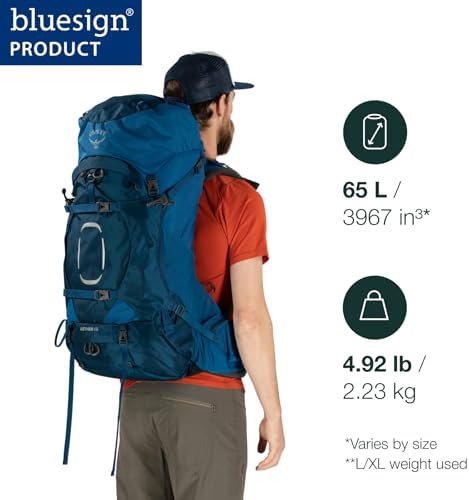 Osprey Aether Men's Hiking Backpack | Durable Outdoor Trekking Pack