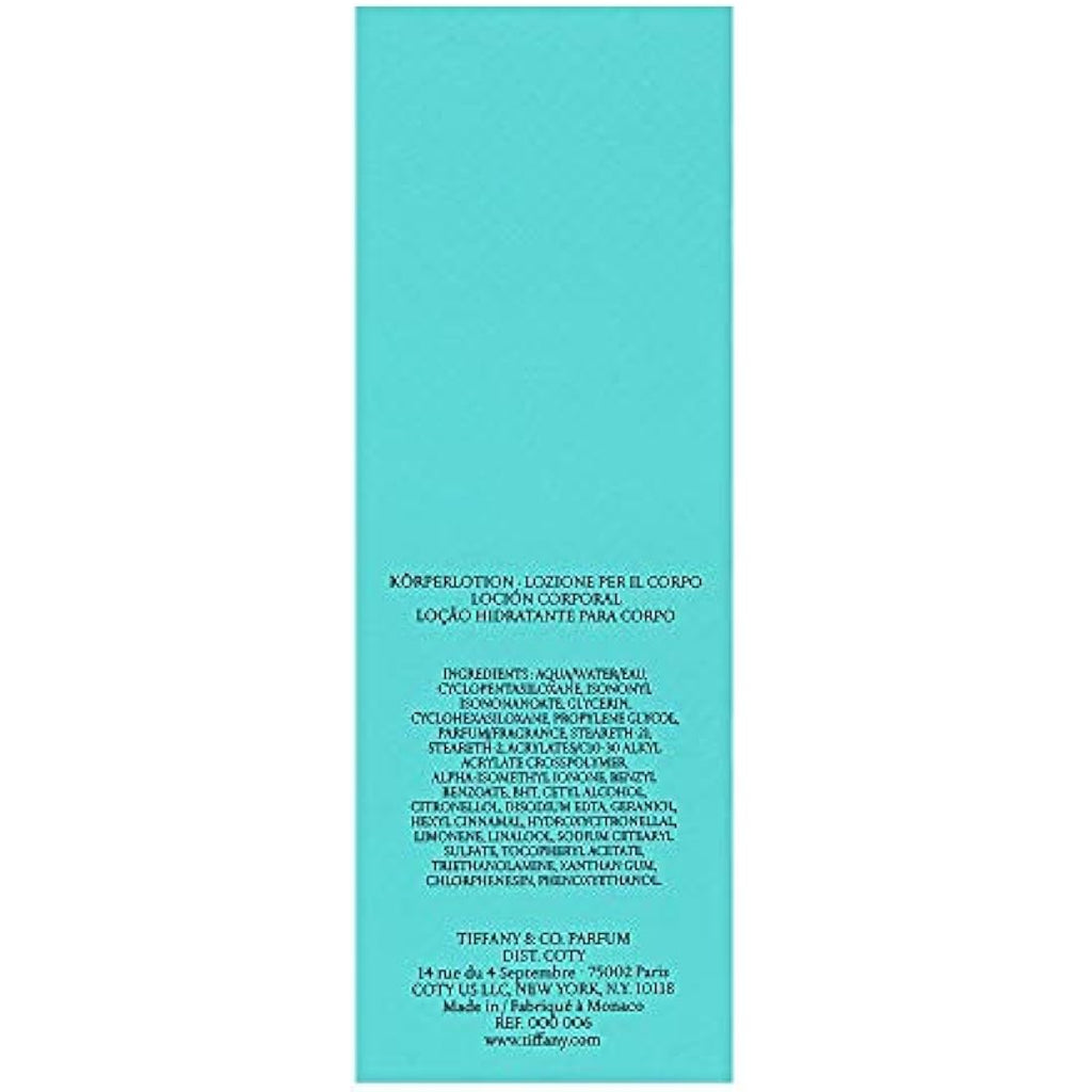 Tiffany & Co. Body Lotion – Luxury Moisturizing Scented Lotion 200ml