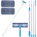 Mitclear 12ft Window Squeegee Cleaner Kit with Extension Pole & Washer