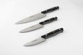 CUTTHRU 3-Piece Kitchen Knife Set – Full Tang G10 Handle Stainless Steel